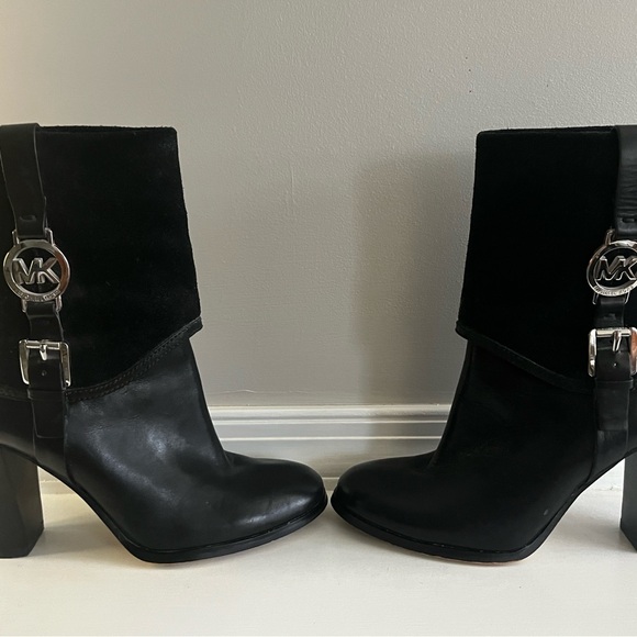 Michael Kors Fulton -  suede/leather ankle booties size 7 - Picture 11 of 11